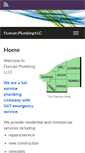 Mobile Screenshot of myduncanplumbing.com
